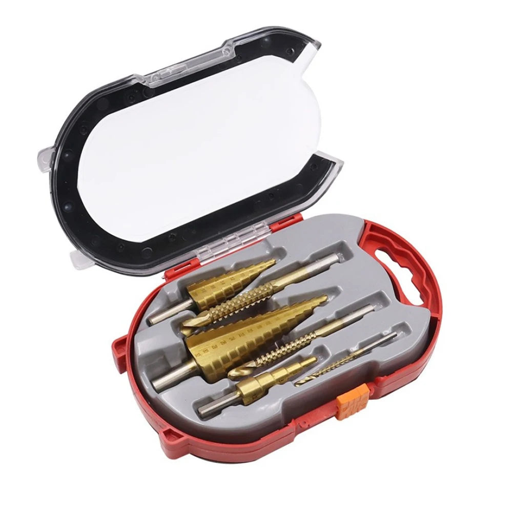 Jeu de Forets Métalliques Titanium 6 Pièces