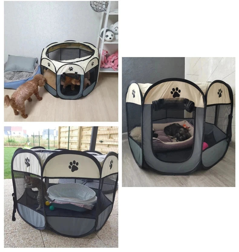 Tente Pliable Portable et Confortable pour Chiens et Chats