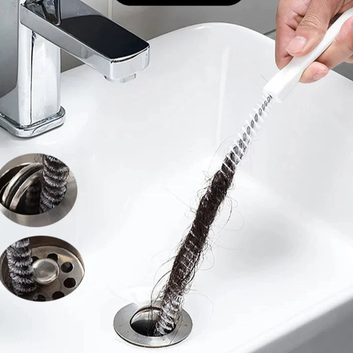 Brosse Flexible pour Nettoyage de Tuyaux et Débouchage de Canalisation