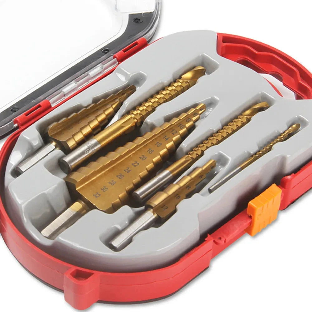 Jeu de Forets Métalliques Titanium 6 Pièces