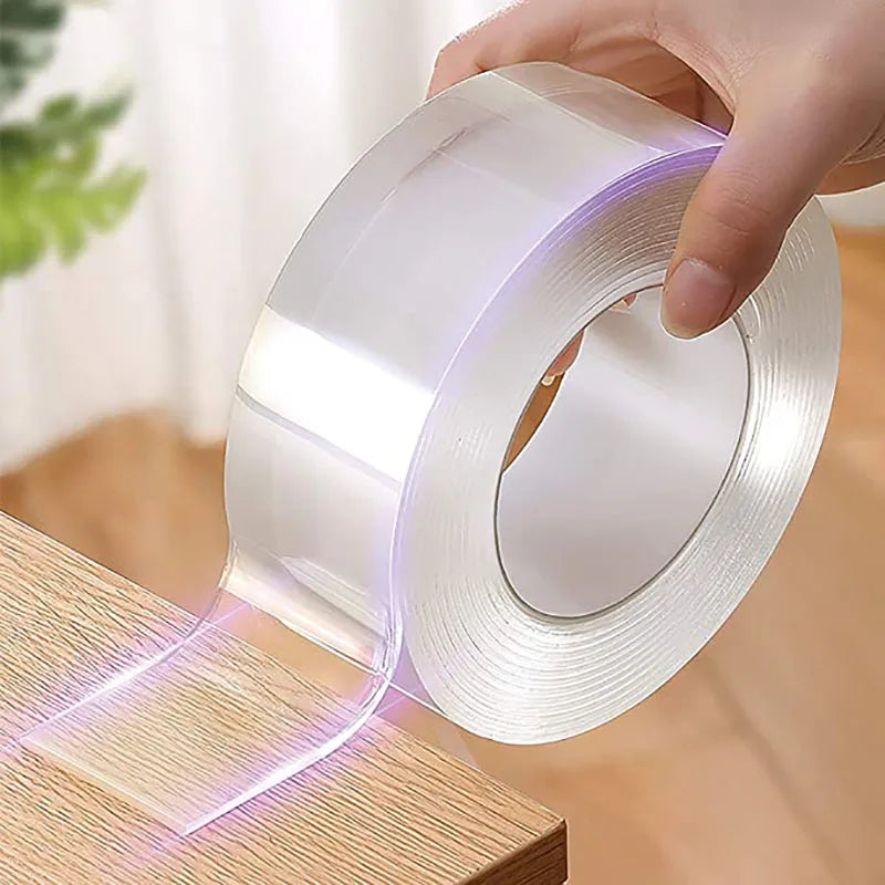 Ruban Adhésif Nano Transparent Double face 3M Forte Adhésion
