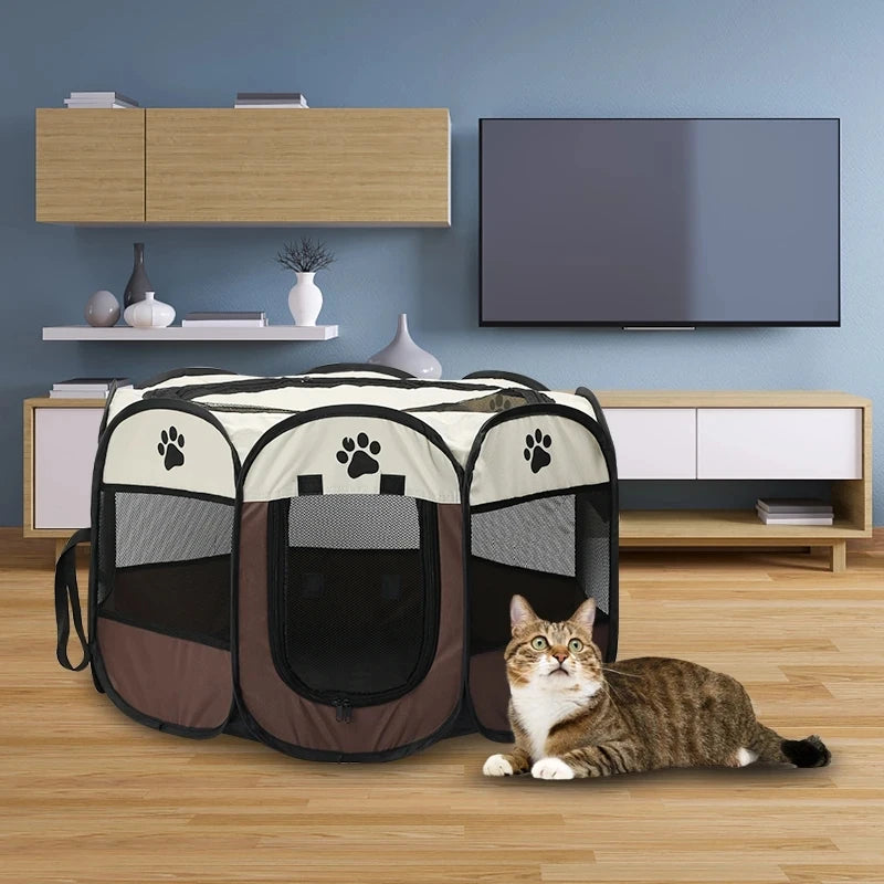 Tente Pliable Portable et Confortable pour Chiens et Chats