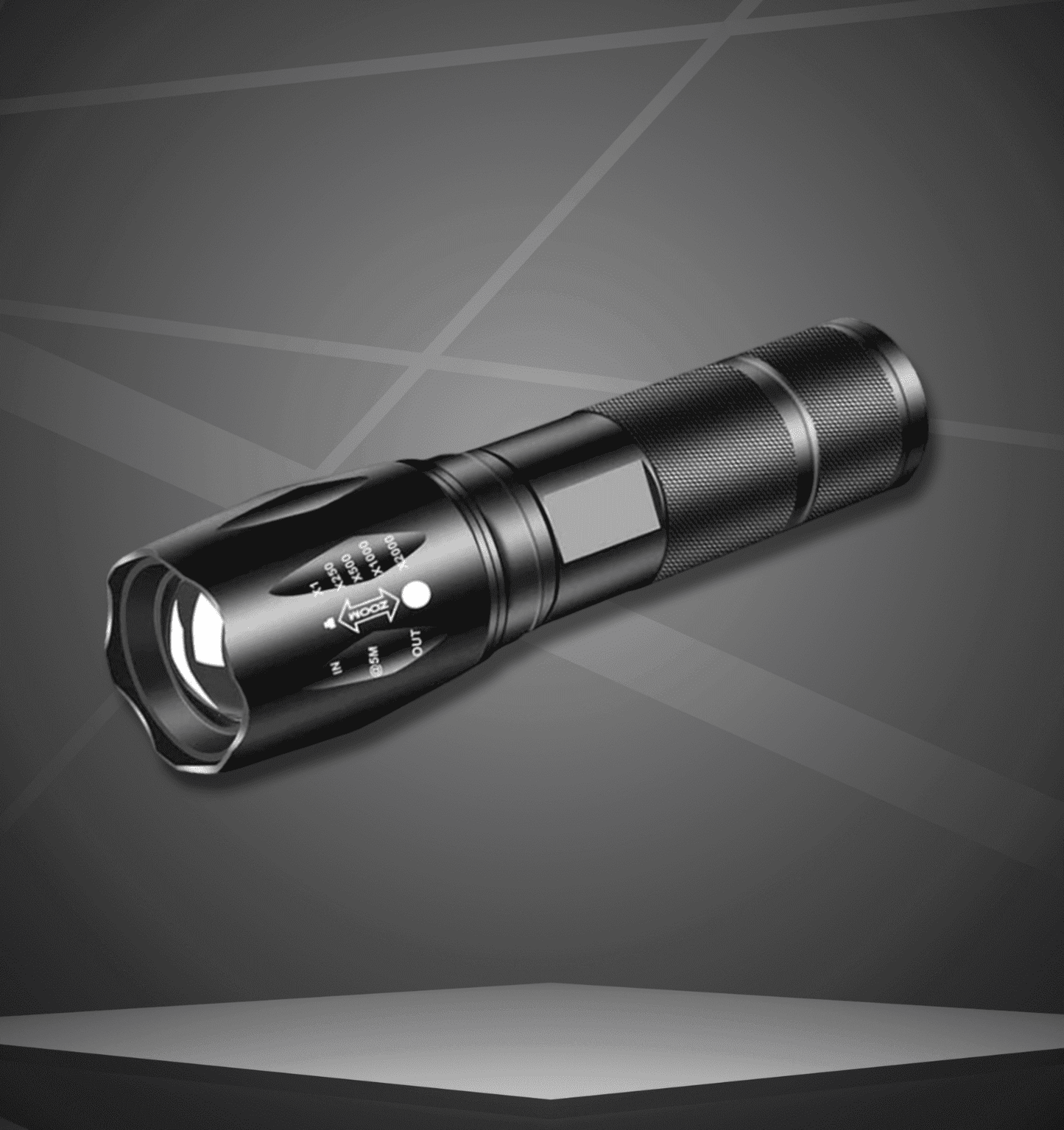 Lampe Super LED Puissante Étanche en Acier