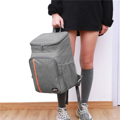 Sac à Dos Isotherme 18L pour Déjeuner Grand Volume Étanche et Thermique