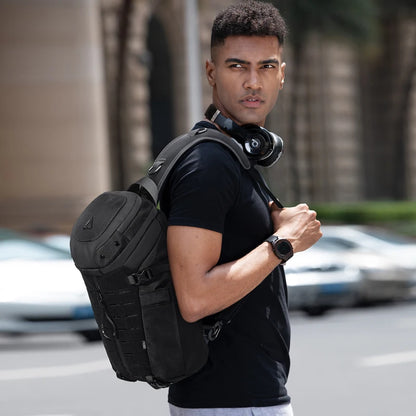Sacoche Homme Grande Capacité Imperméable Sac Bandoulière de Voyage Court