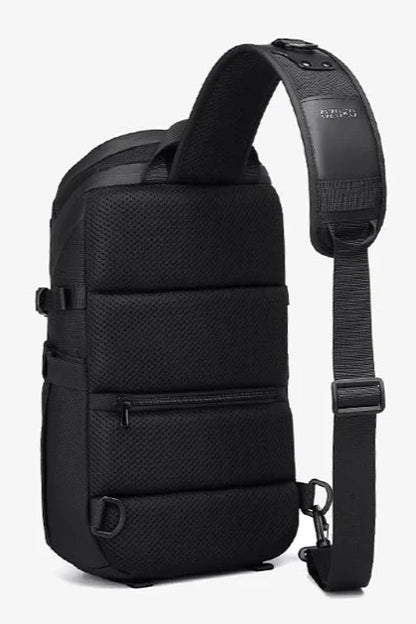 Sacoche Homme Grande Capacité Imperméable Sac Bandoulière de Voyage Court