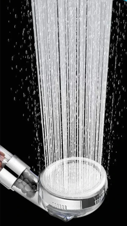 Douche Haute Pression 3 Fonctions Économiseur d'Eau avec Filtre Anion