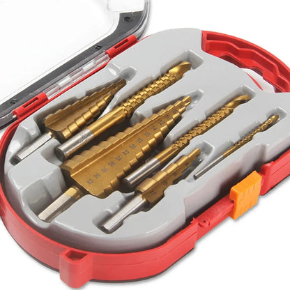 Jeu de Forets Métalliques Titanium 6 Pièces