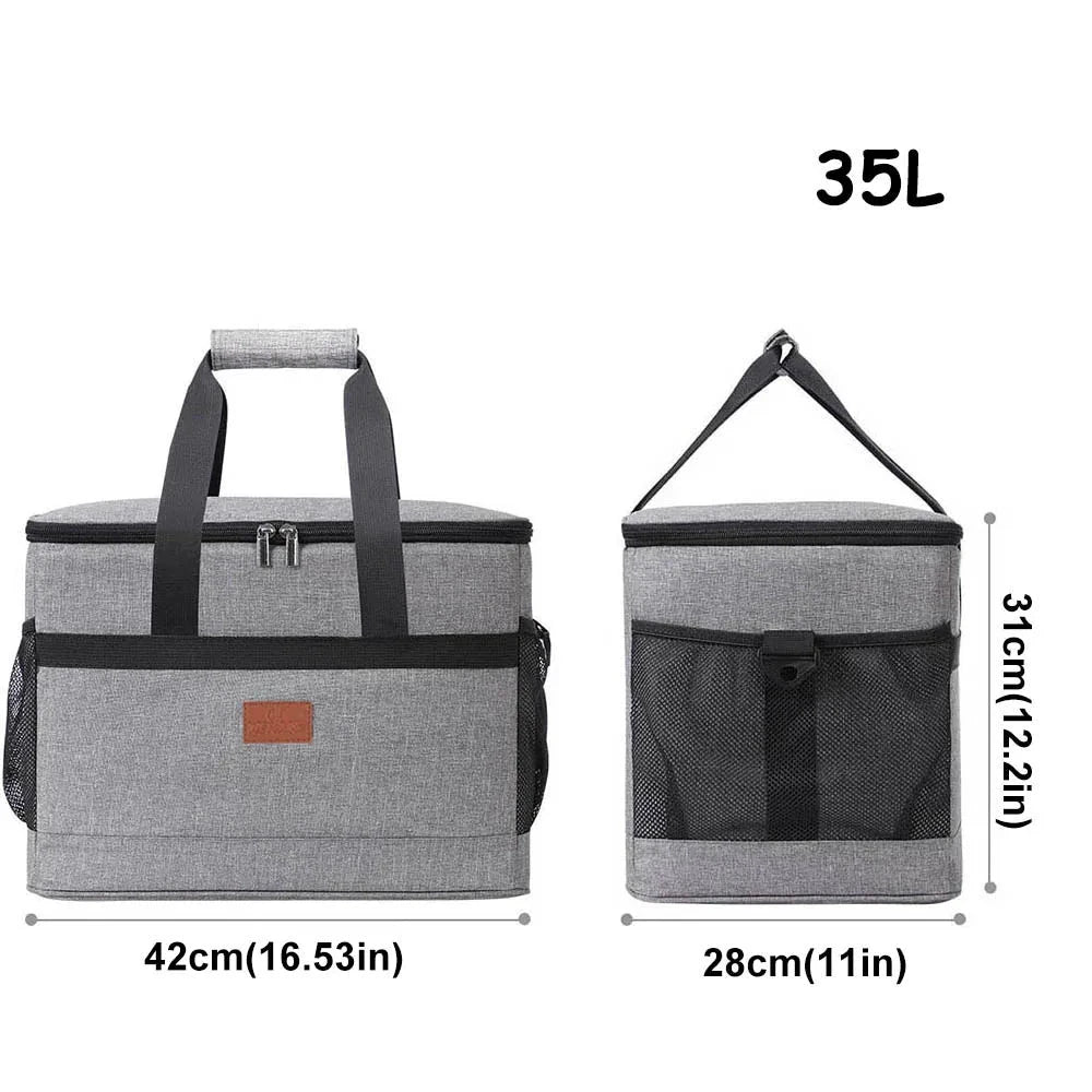 Sac Isotherme Pliable 35L Grande Capacité