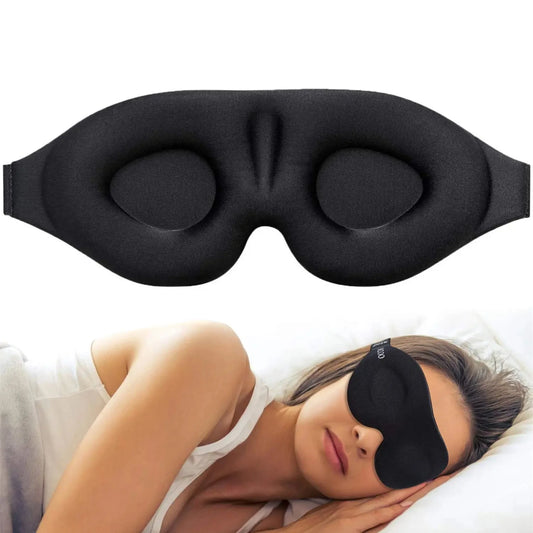 Le Masque de Nuit 3D Contourné pour Dormir